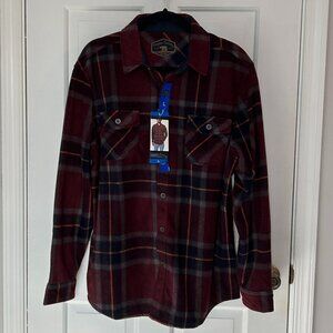 NWT Freedom Foundry Fleece Flannel Shacket